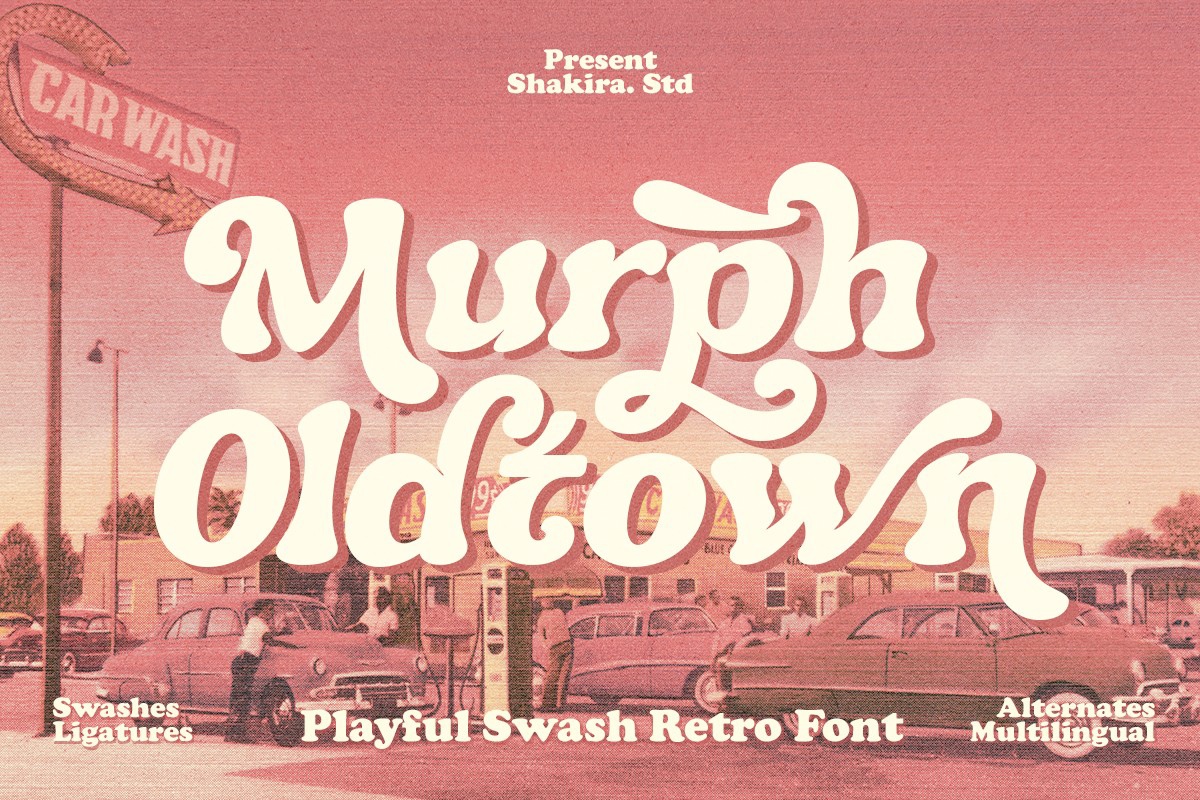 Шрифт Murph Oldtown