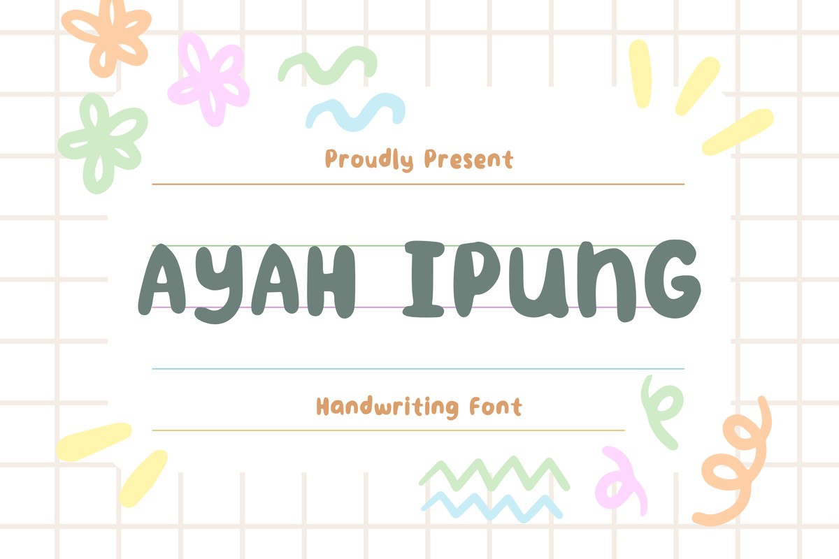 Шрифт Ayah Ipung