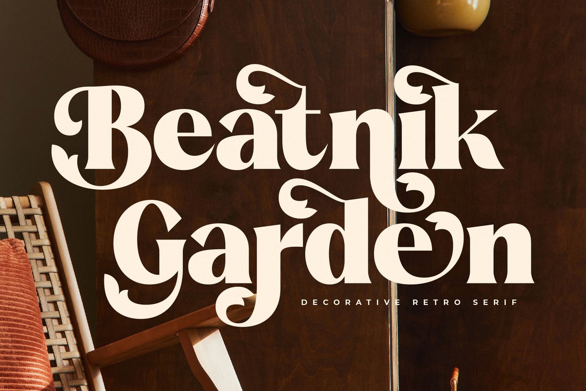 Шрифт Beatnik Garden