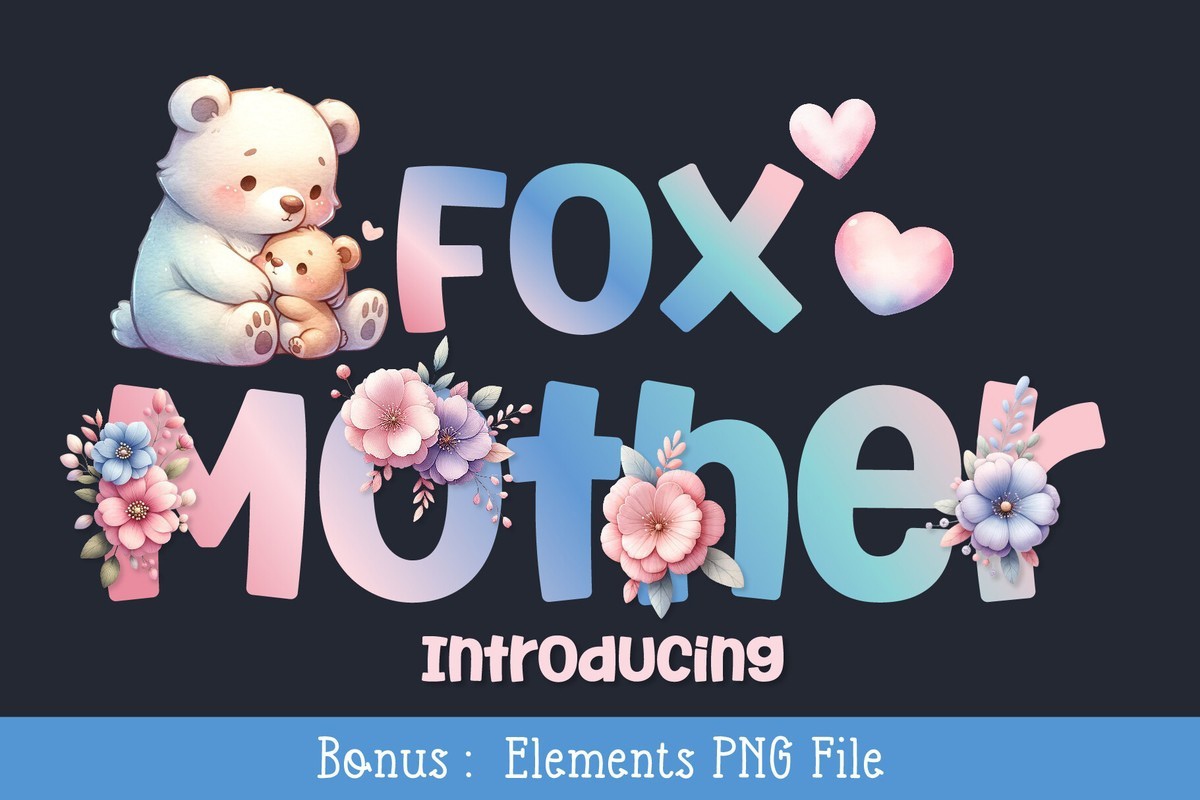 Шрифт Fox Mother