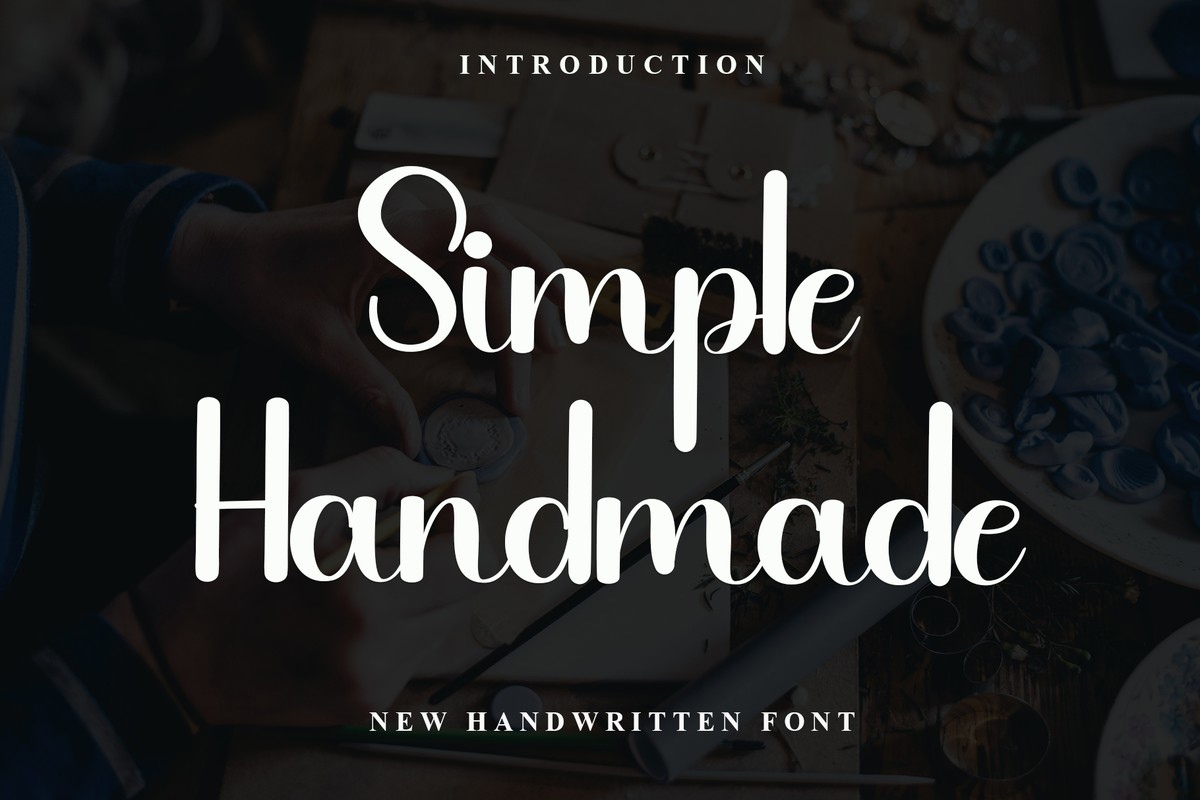 Шрифт Simple Handmade
