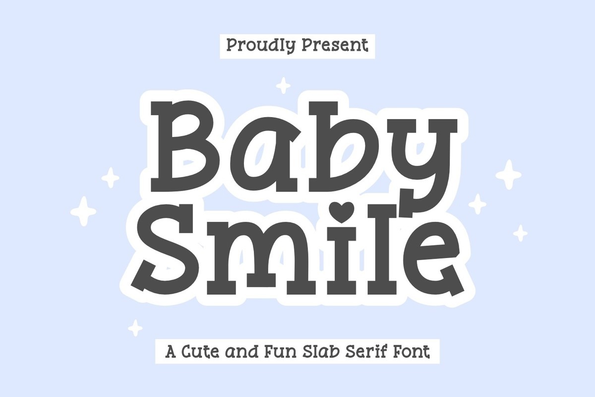 Шрифт Baby Smile