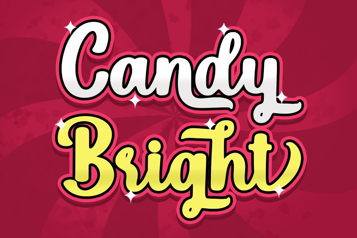 Шрифт Candy Bright