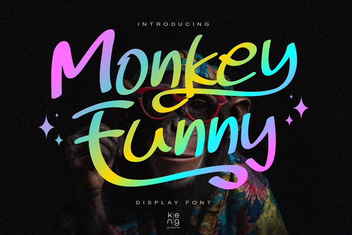 Шрифт Monkey Funny