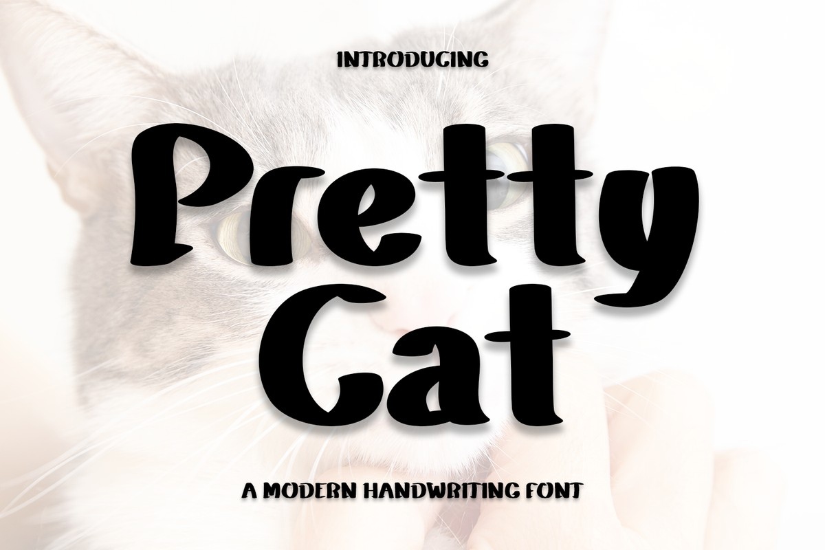 Шрифт Pretty Cat