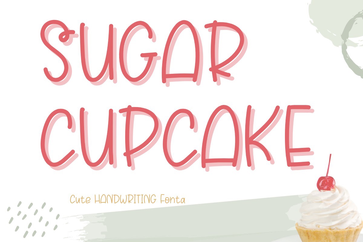 Шрифт Sugar Cupcake