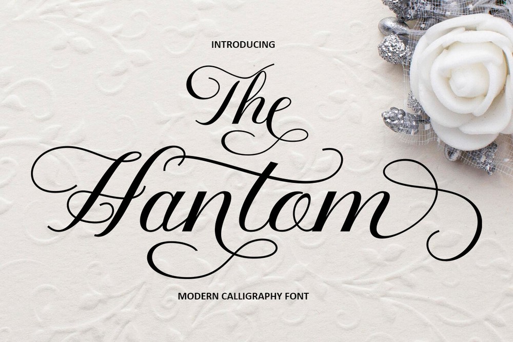 Шрифт The Hantom