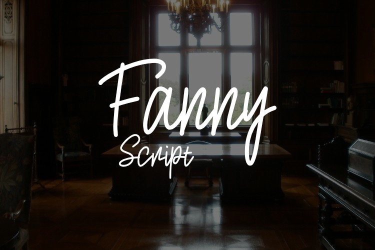Шрифт Fanny Script