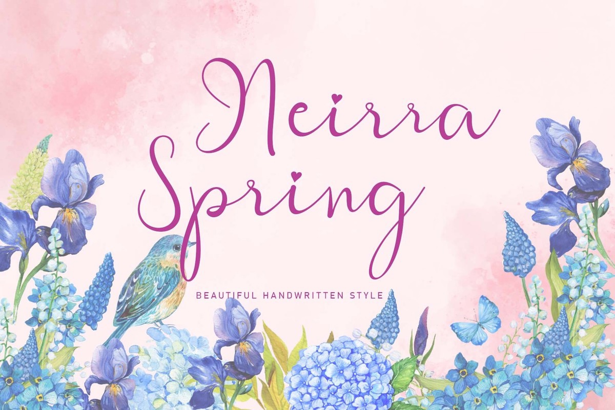 Шрифт Neirra Spring