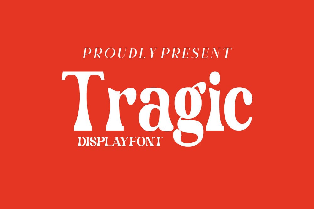 Шрифт Tragic