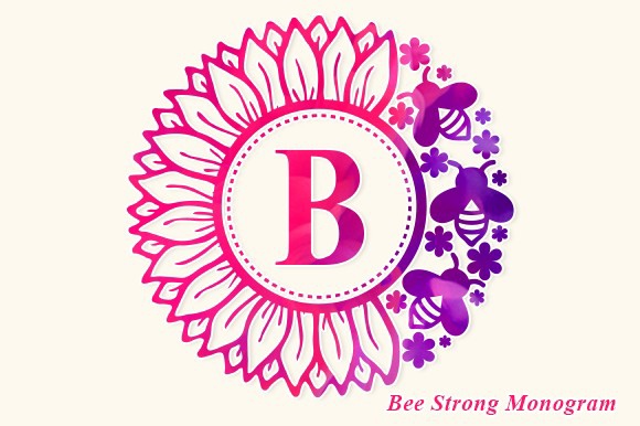 Шрифт Bee Strong Monogram