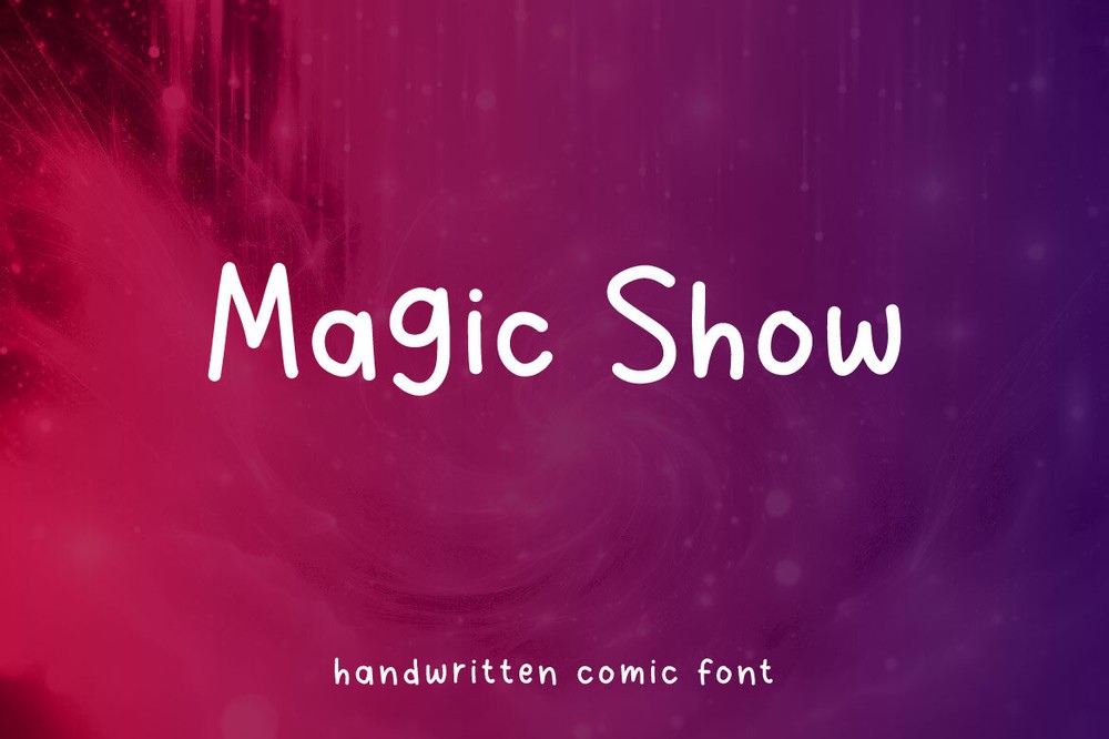 Шрифт Magic Show
