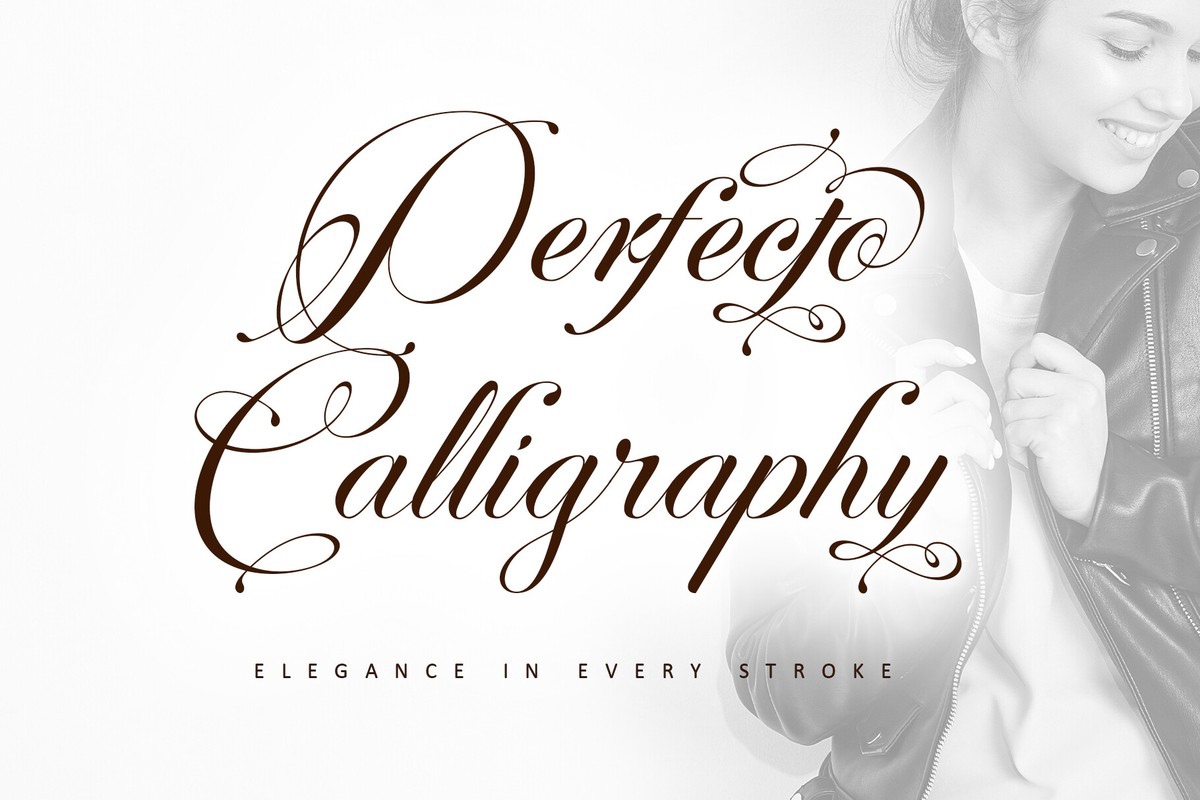 Шрифт Perfecto Calligraphy