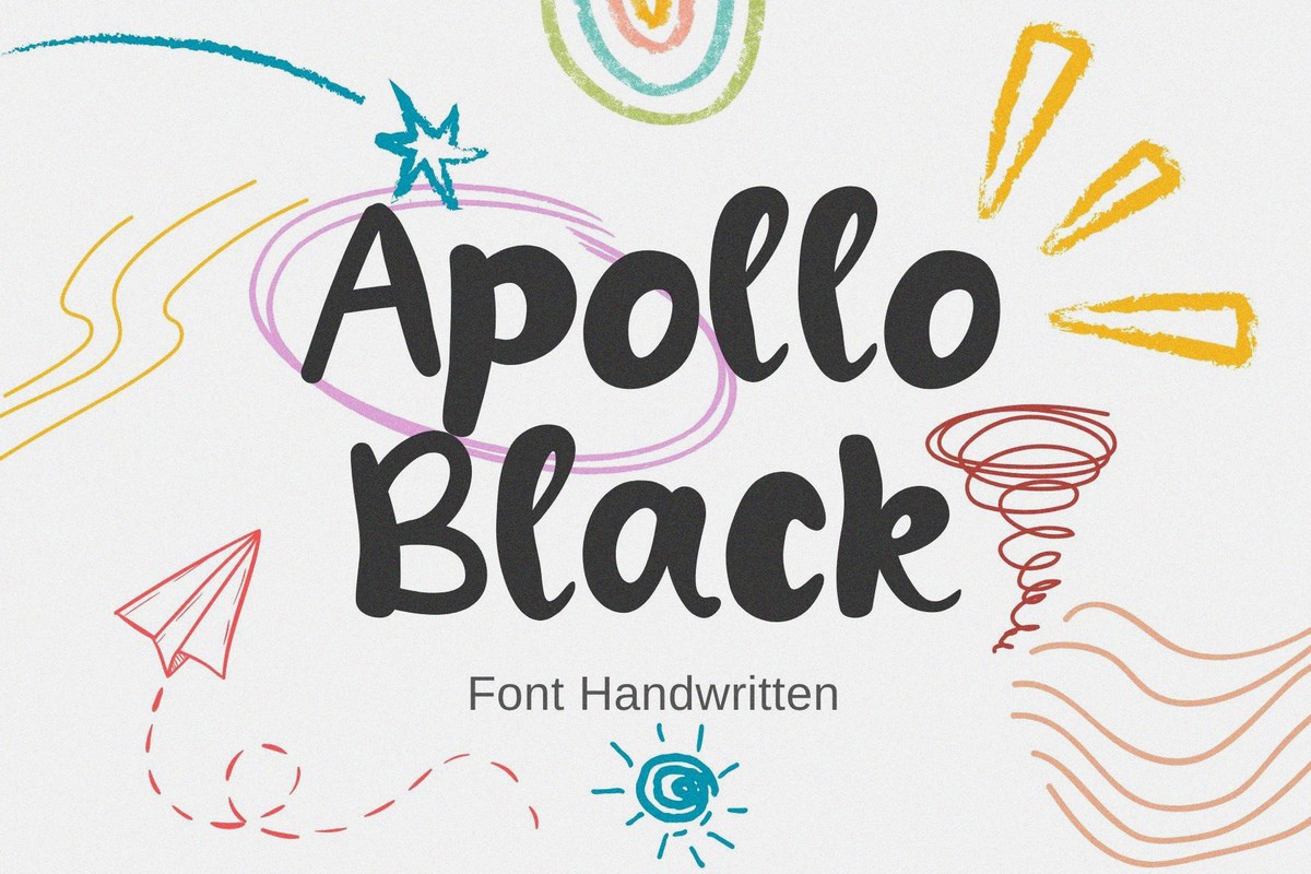 Шрифт Apollo Black