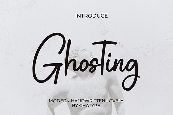 Шрифт Ghosting