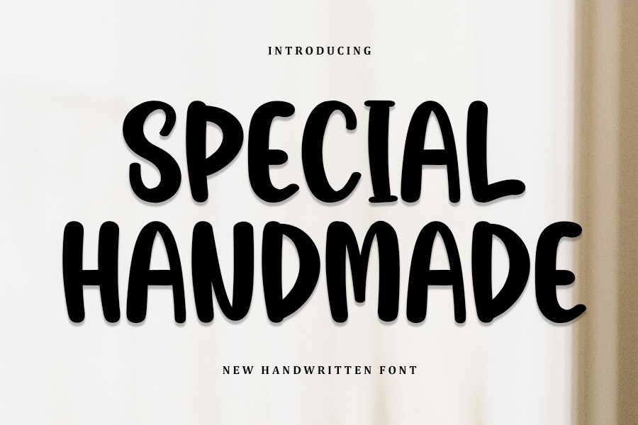 Шрифт Special Handmade