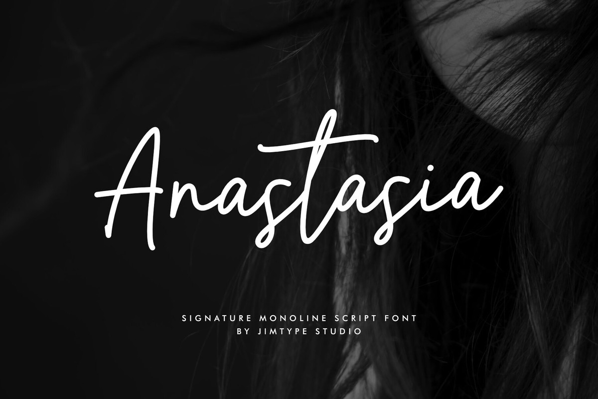 Шрифт Anastasia Script