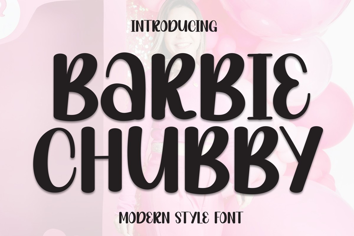 Шрифт Barbie Chubby