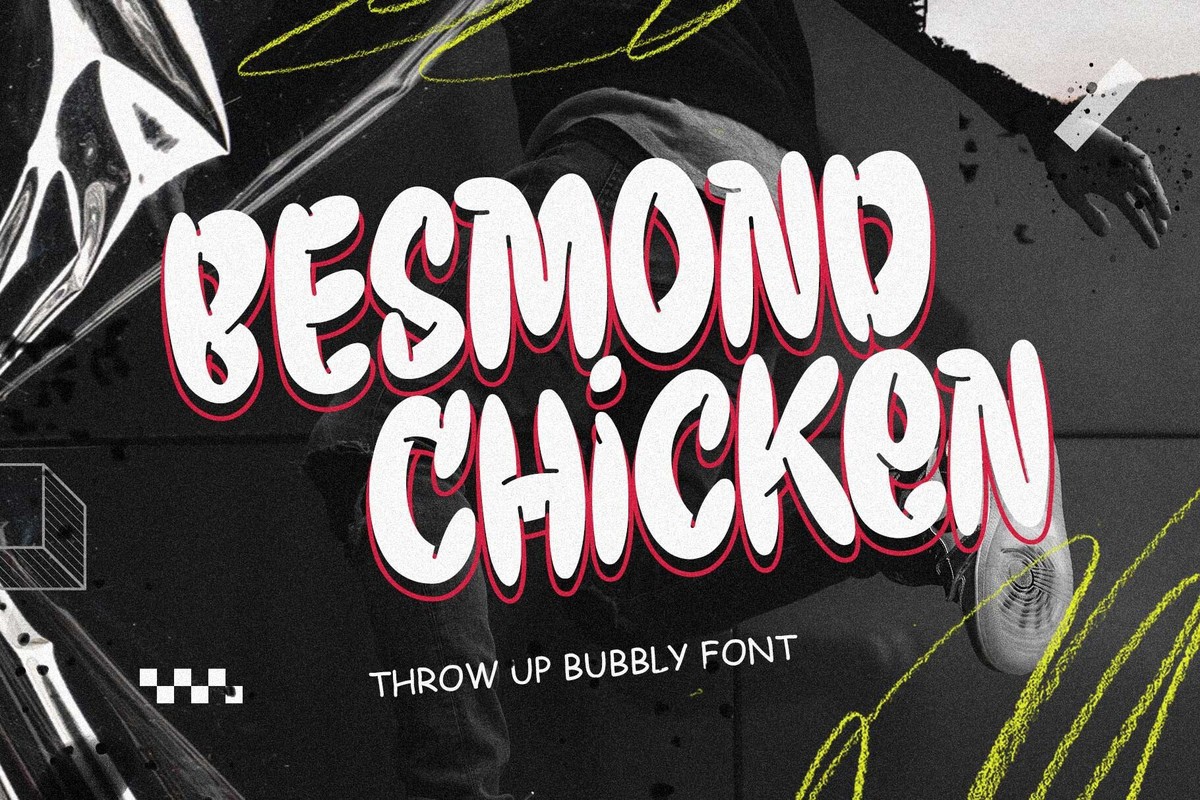 Шрифт Besmond Chicken