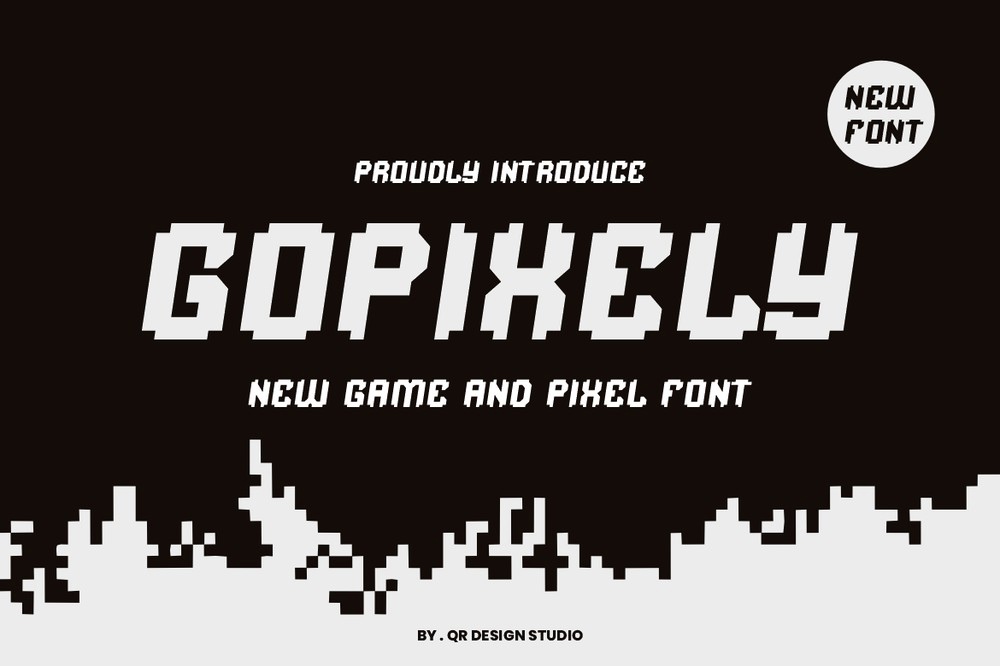 Шрифт Gopixely