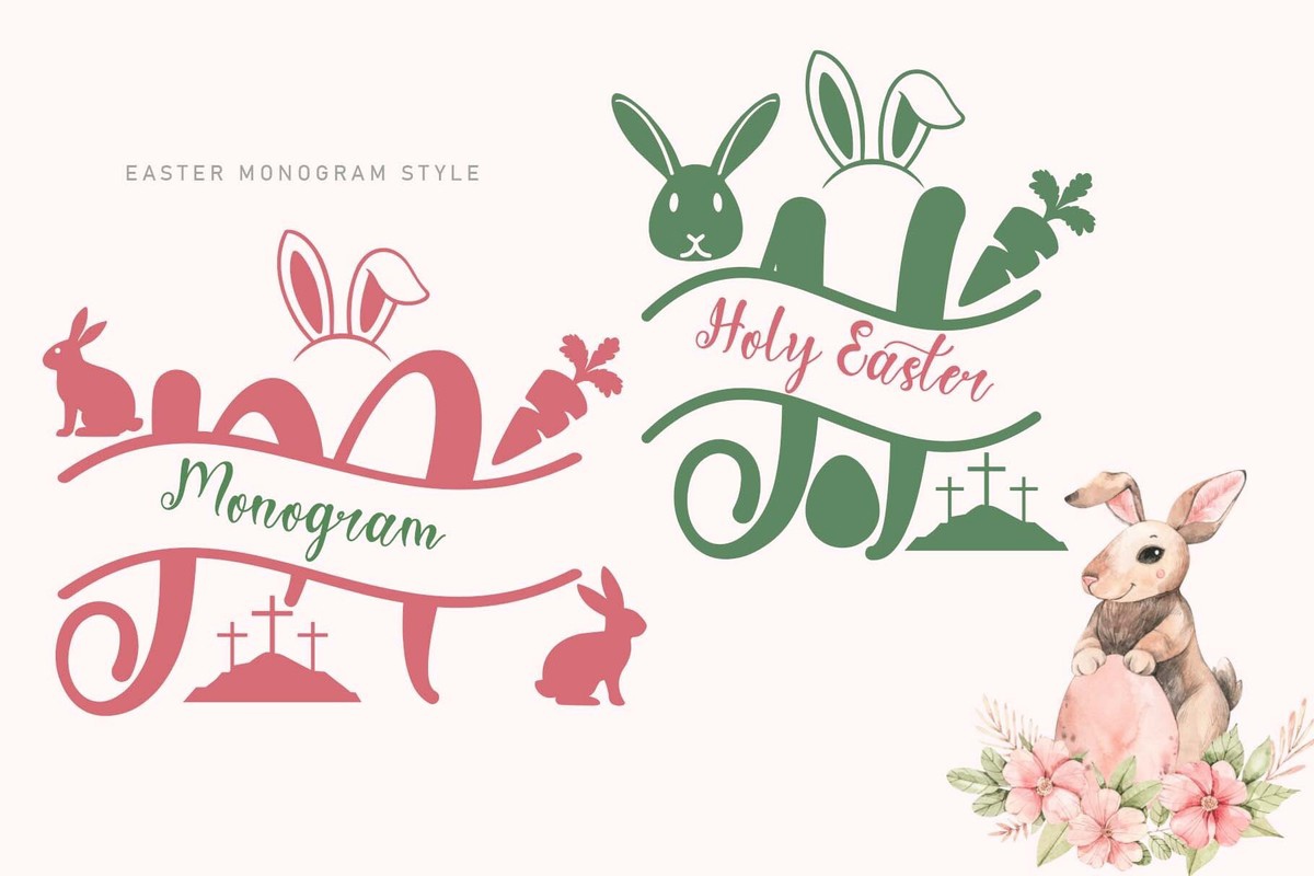 Шрифт Holy Easter Monogram