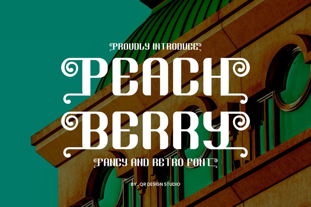 Шрифт Peach Berry