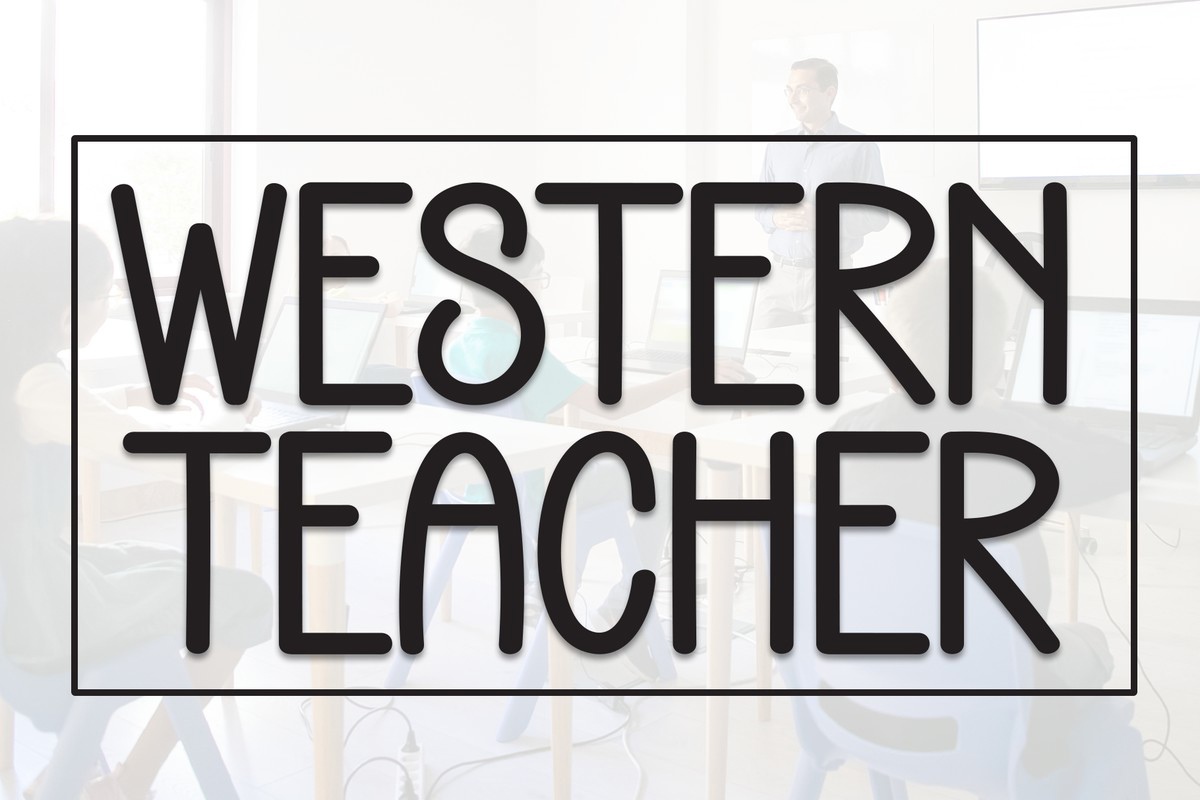 Шрифт Western Teacher