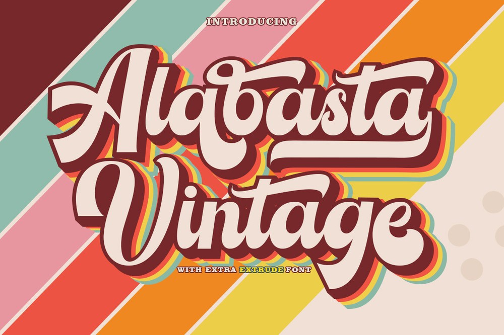 Шрифт Alabasta Vintage