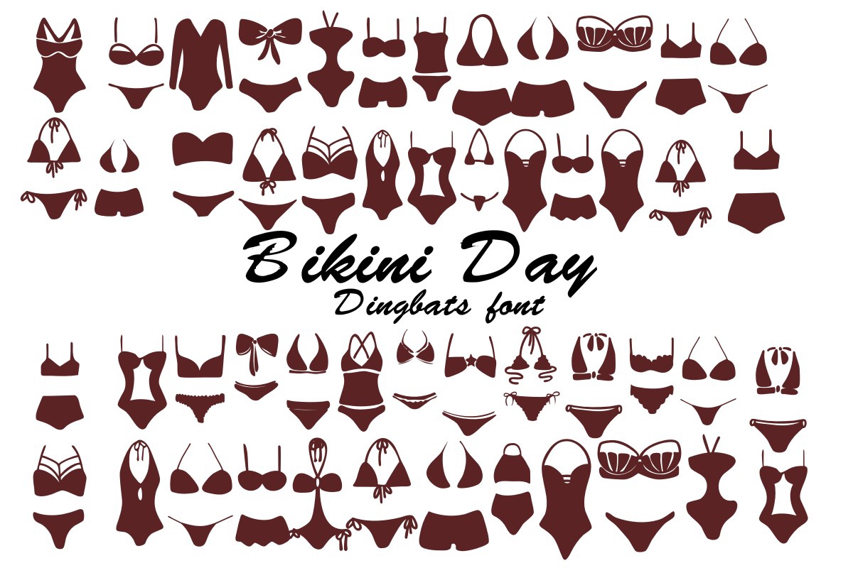 Шрифт Bikini Day