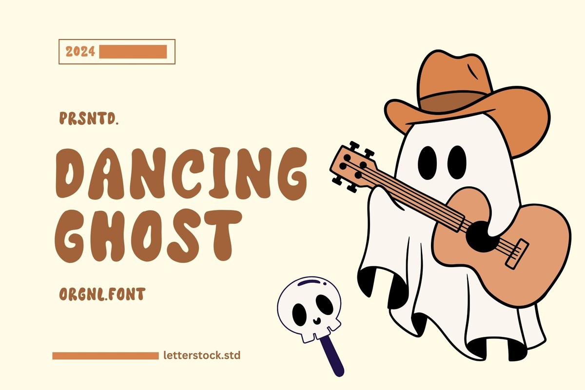Шрифт Dancing Ghost