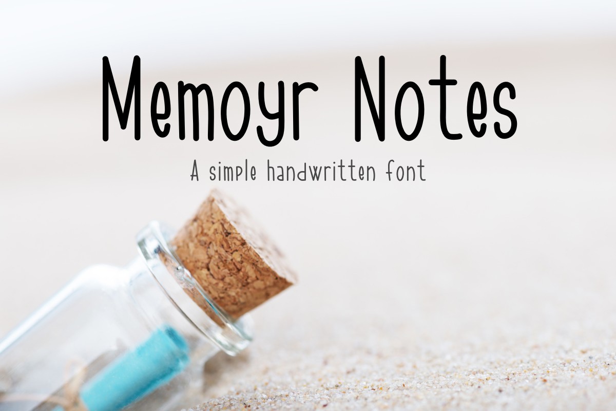 Шрифт Memoyr Notes