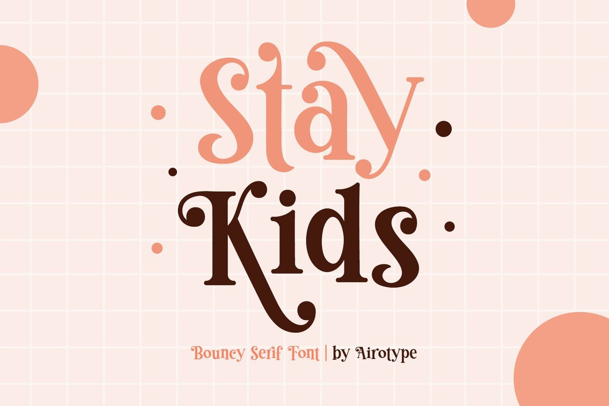Шрифт Stay Kids