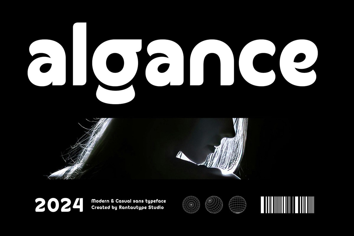 Шрифт Algance