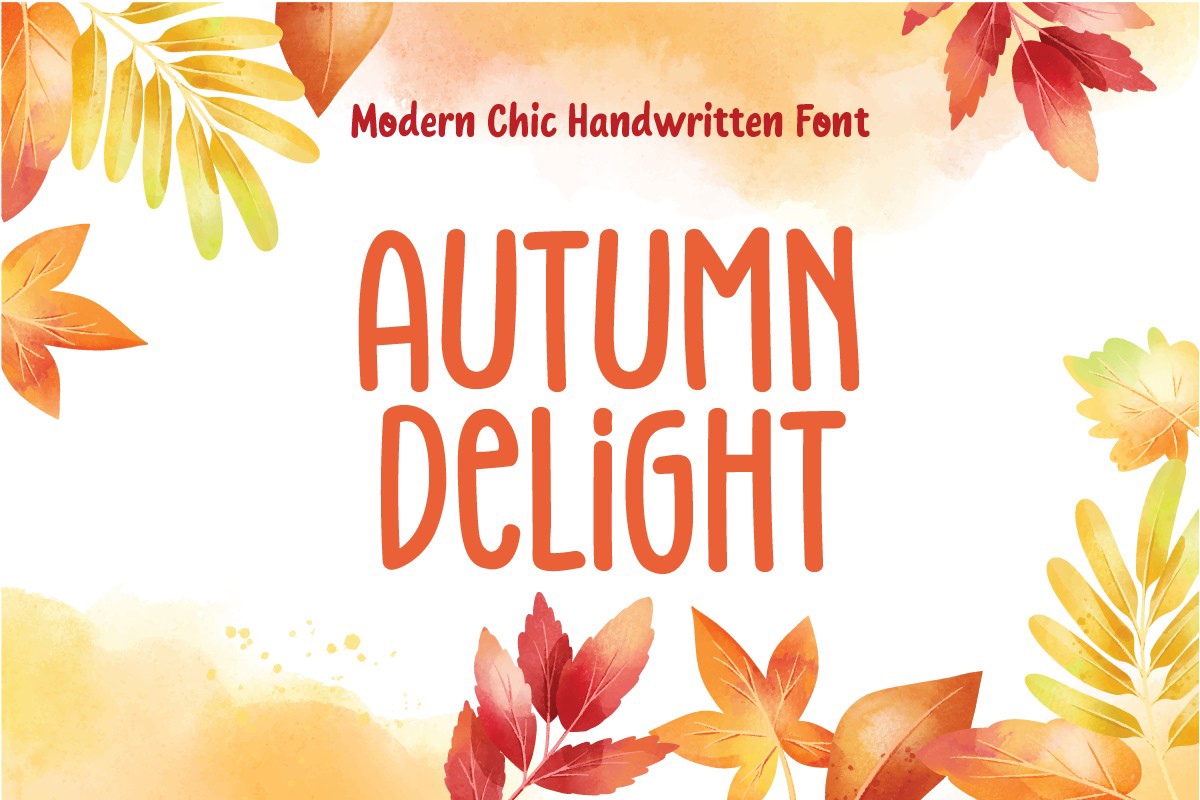 Шрифт Autumn Delight