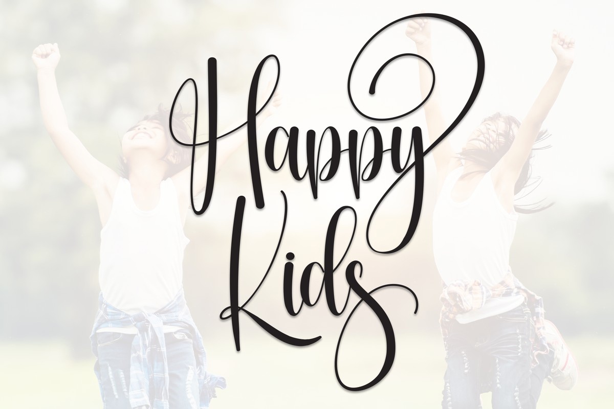 Шрифт Happy Kids