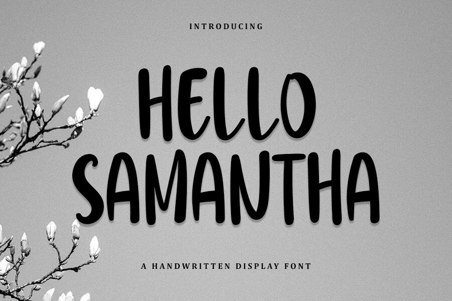 Шрифт Hello Samantha