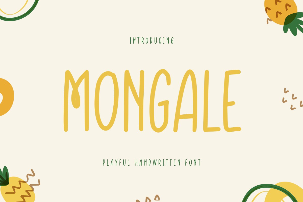 Шрифт Mongale