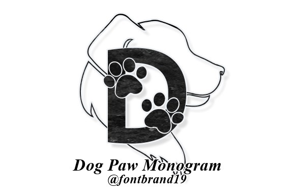 Шрифт Dog Paw Monogram