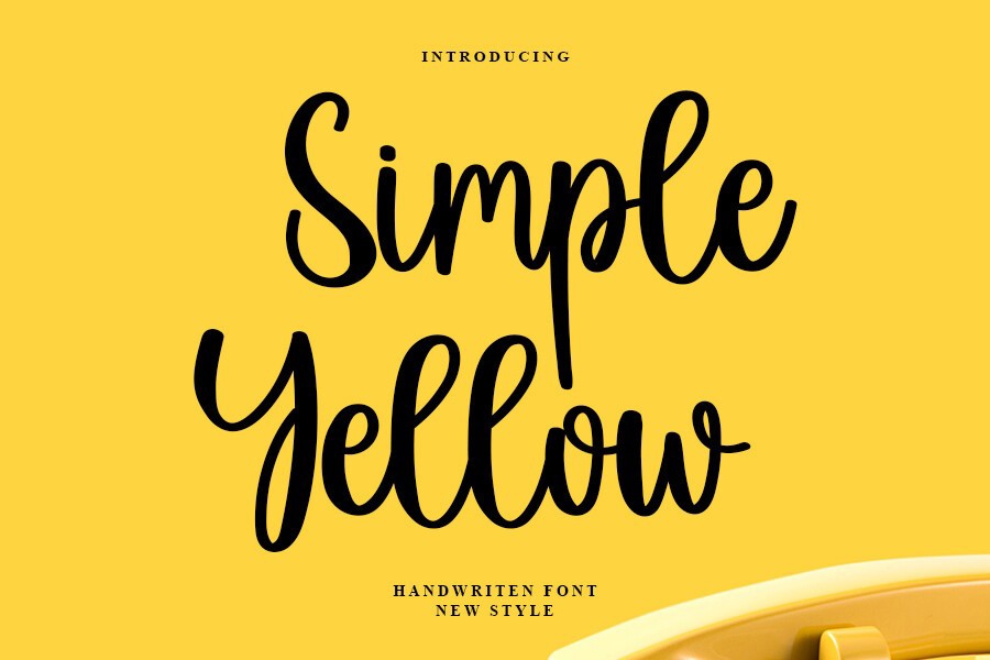 Simple Yellow