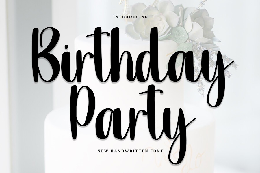 Шрифт Birthday Party