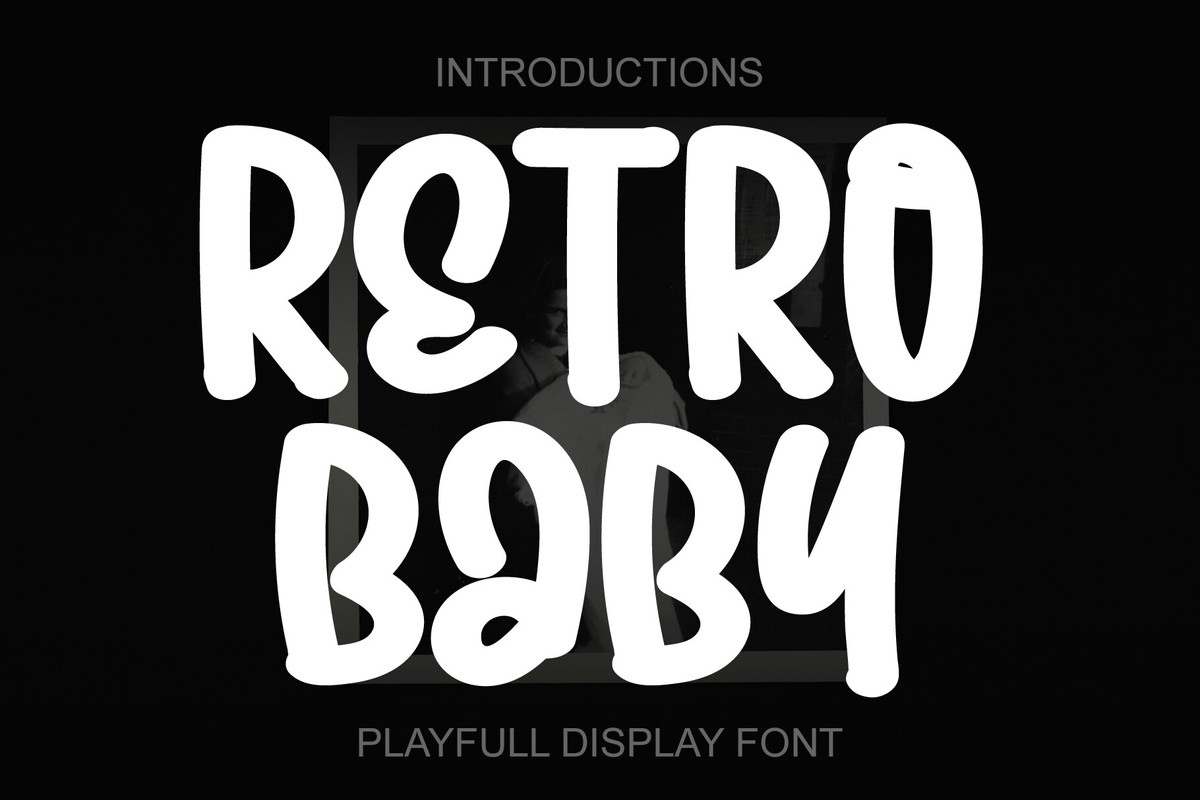 Шрифт Retro Baby