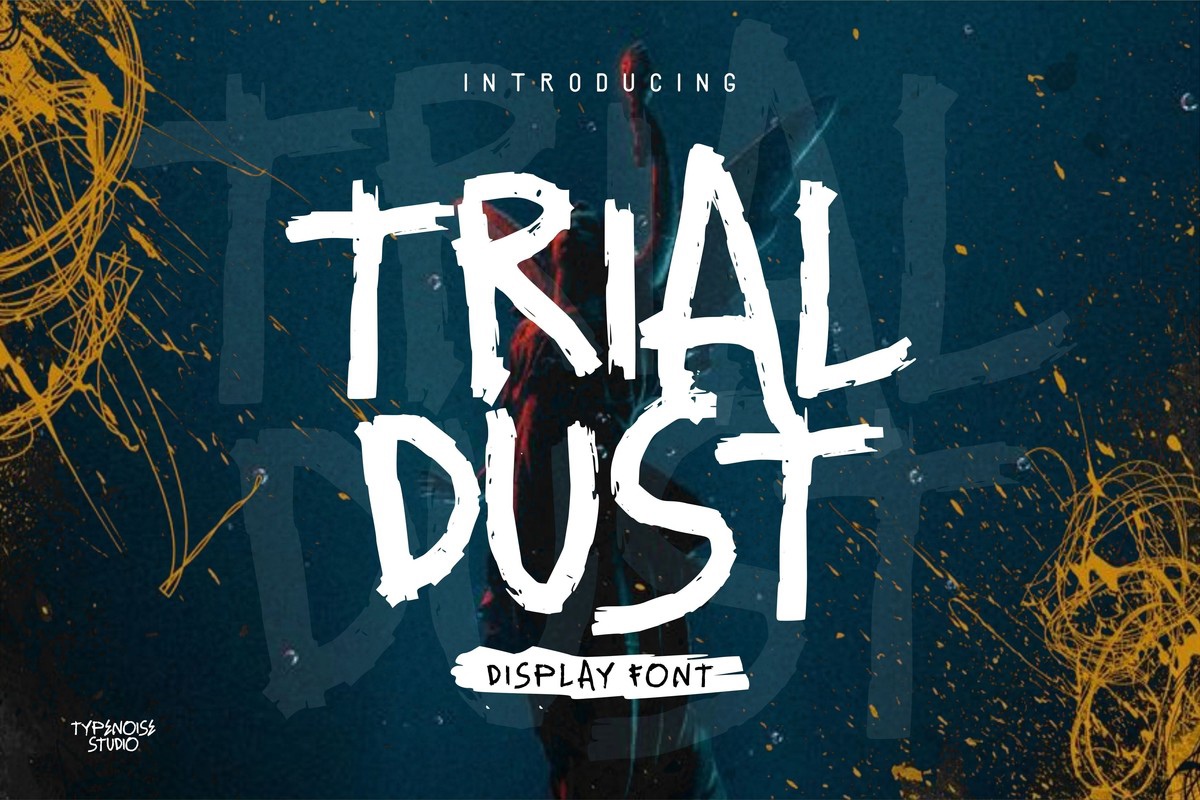 Шрифт Trial Dust