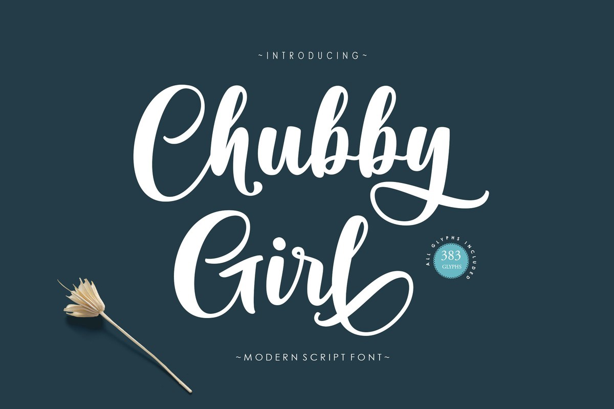 Шрифт Chubby Girl