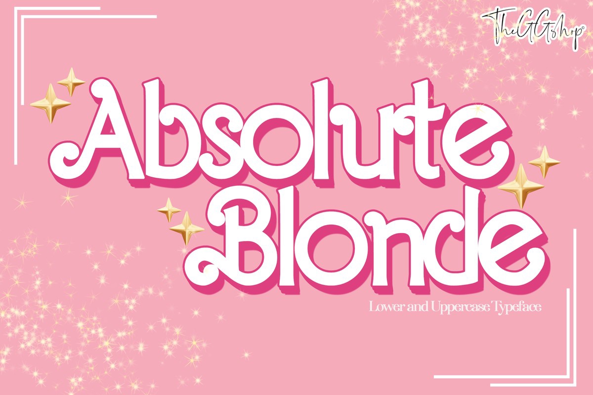 Шрифт Absolute Blonde