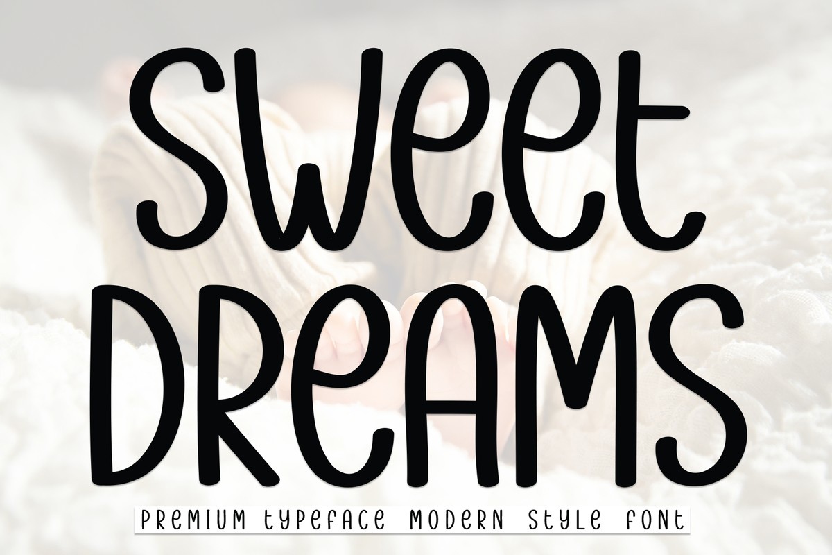Шрифт Sweet Dreams