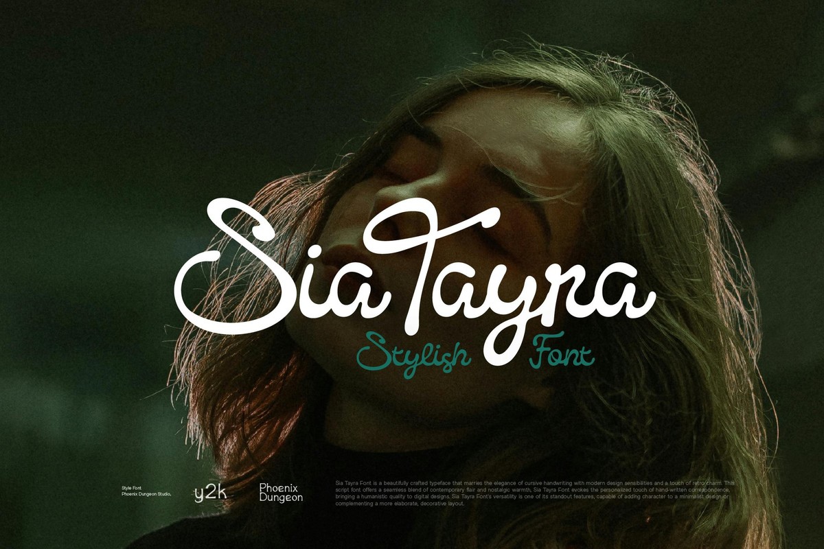 Шрифт Sia Tayra