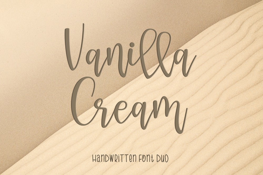 Шрифт Vanilla Cream