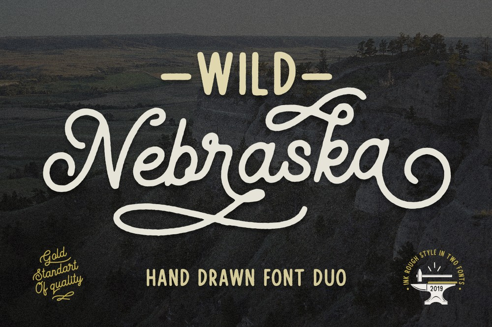 Шрифт Wild Nebraska