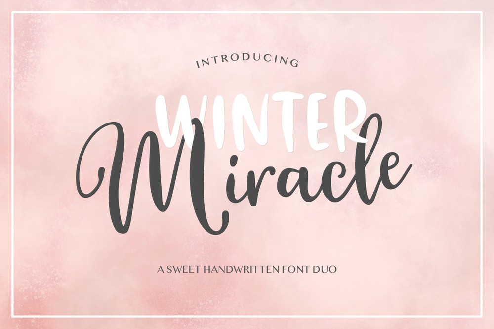 Шрифт Winter Miracle