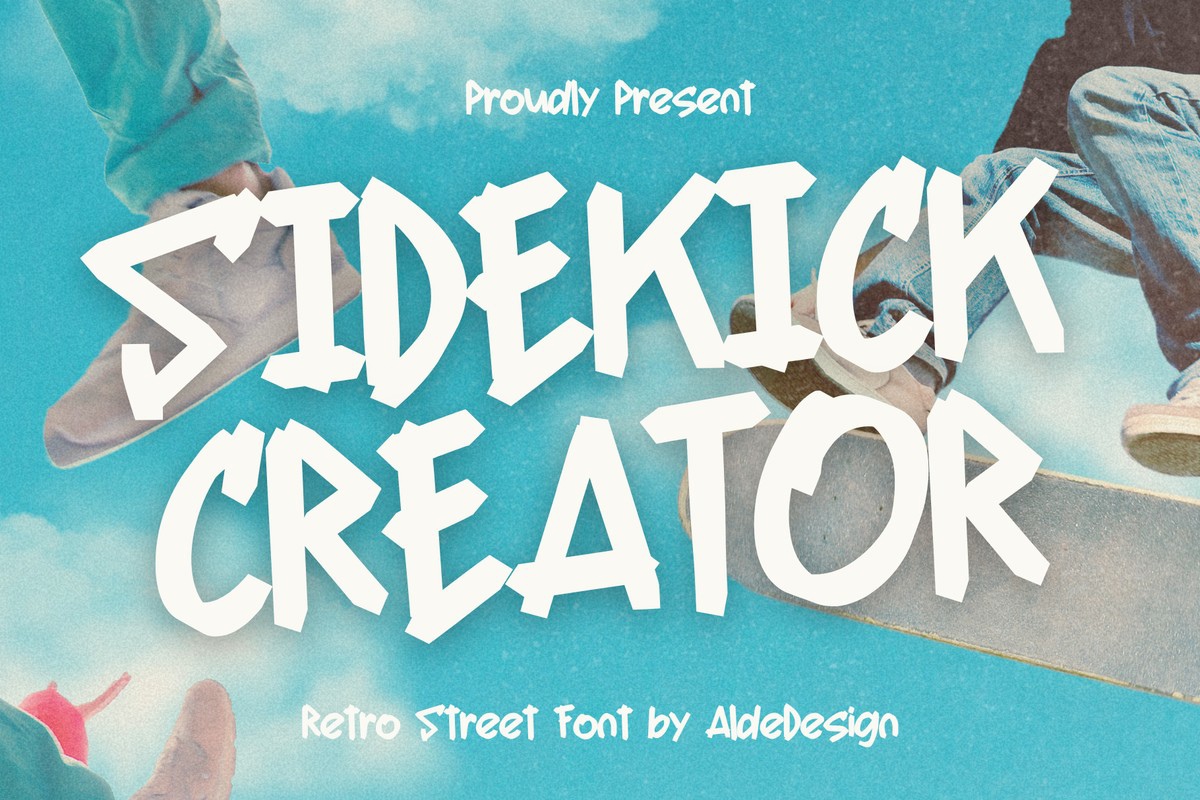 Шрифт Sidekick Creator